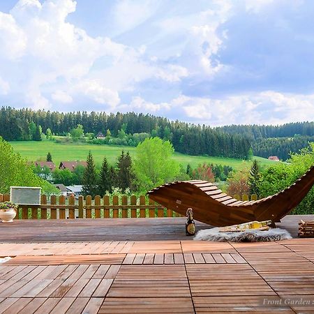 Entire House In Schwarzwald With Mountain View, Private Gym,Sauna And Garden Villa Unterkirnach Bagian luar foto