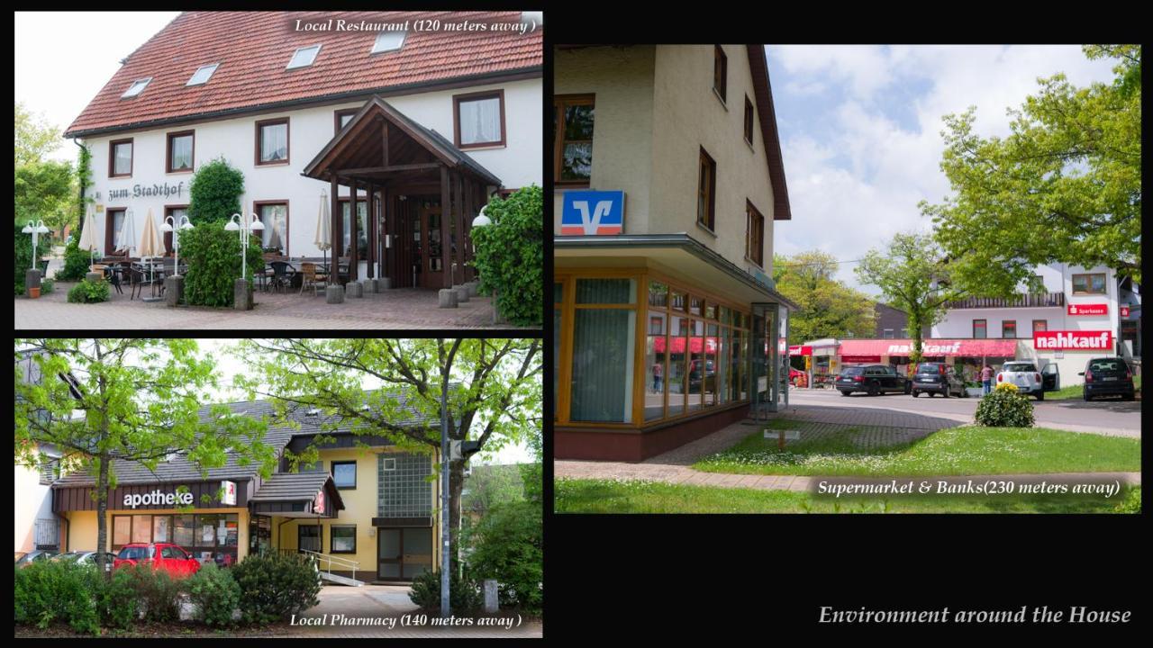 Entire House In Schwarzwald With Mountain View, Private Gym,Sauna And Garden Villa Unterkirnach Bagian luar foto