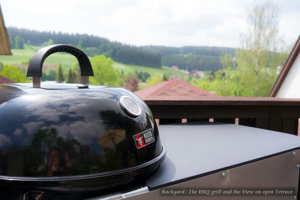 Entire House In Schwarzwald With Mountain View, Private Gym,Sauna And Garden Villa Unterkirnach Bagian luar foto